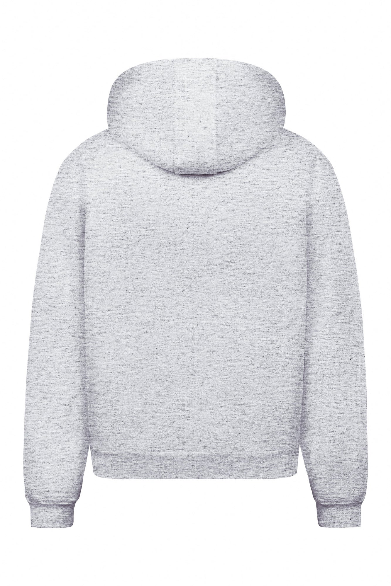 BASIC ZIP-HOODIE (GREY MELANGE)