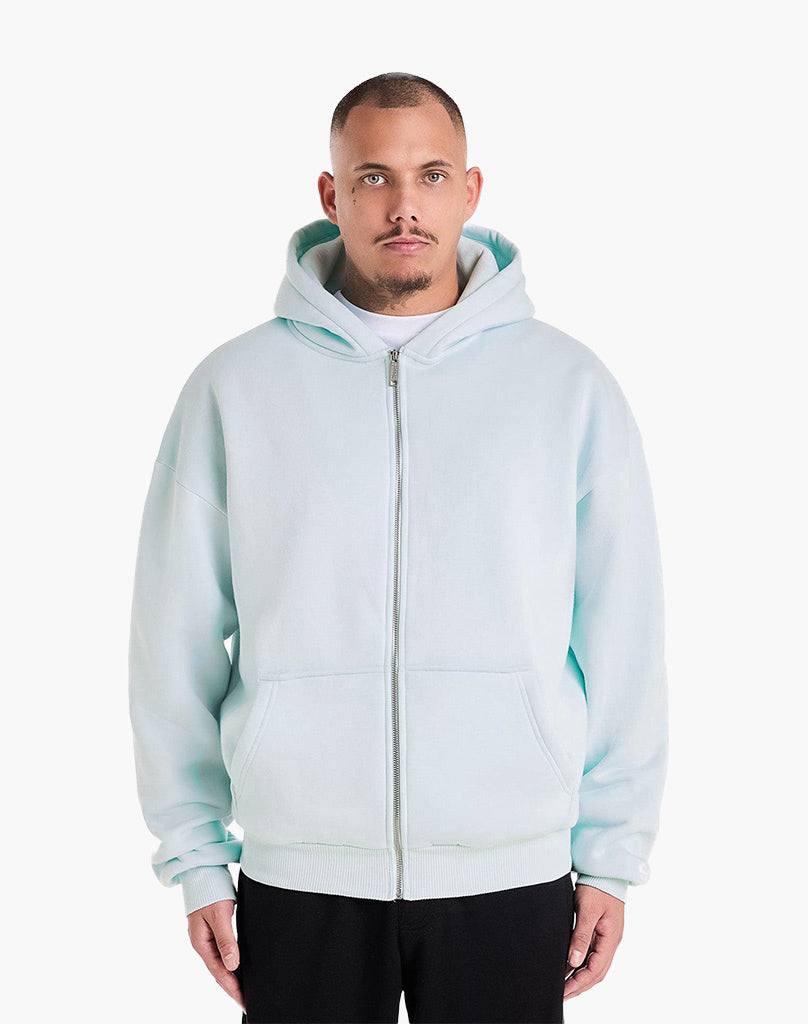 BASIC ZIP-HOODIE (MINT)