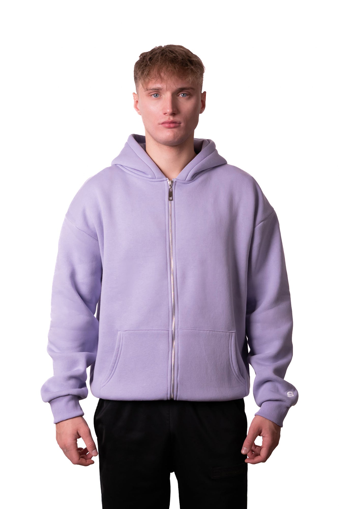 BASIC ZIP-HOODIE (PURPLE)