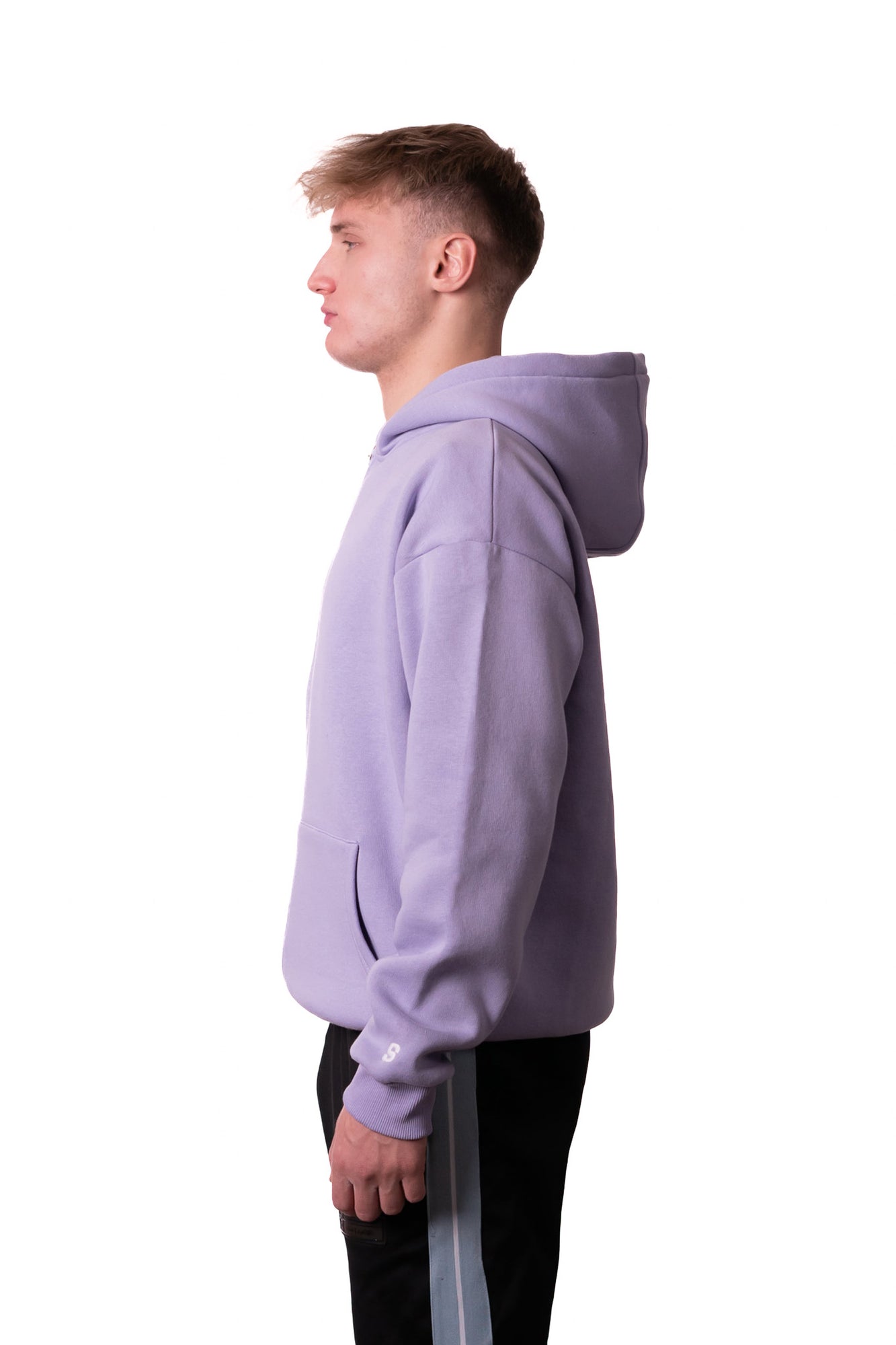 BASIC ZIP-HOODIE (PURPLE)