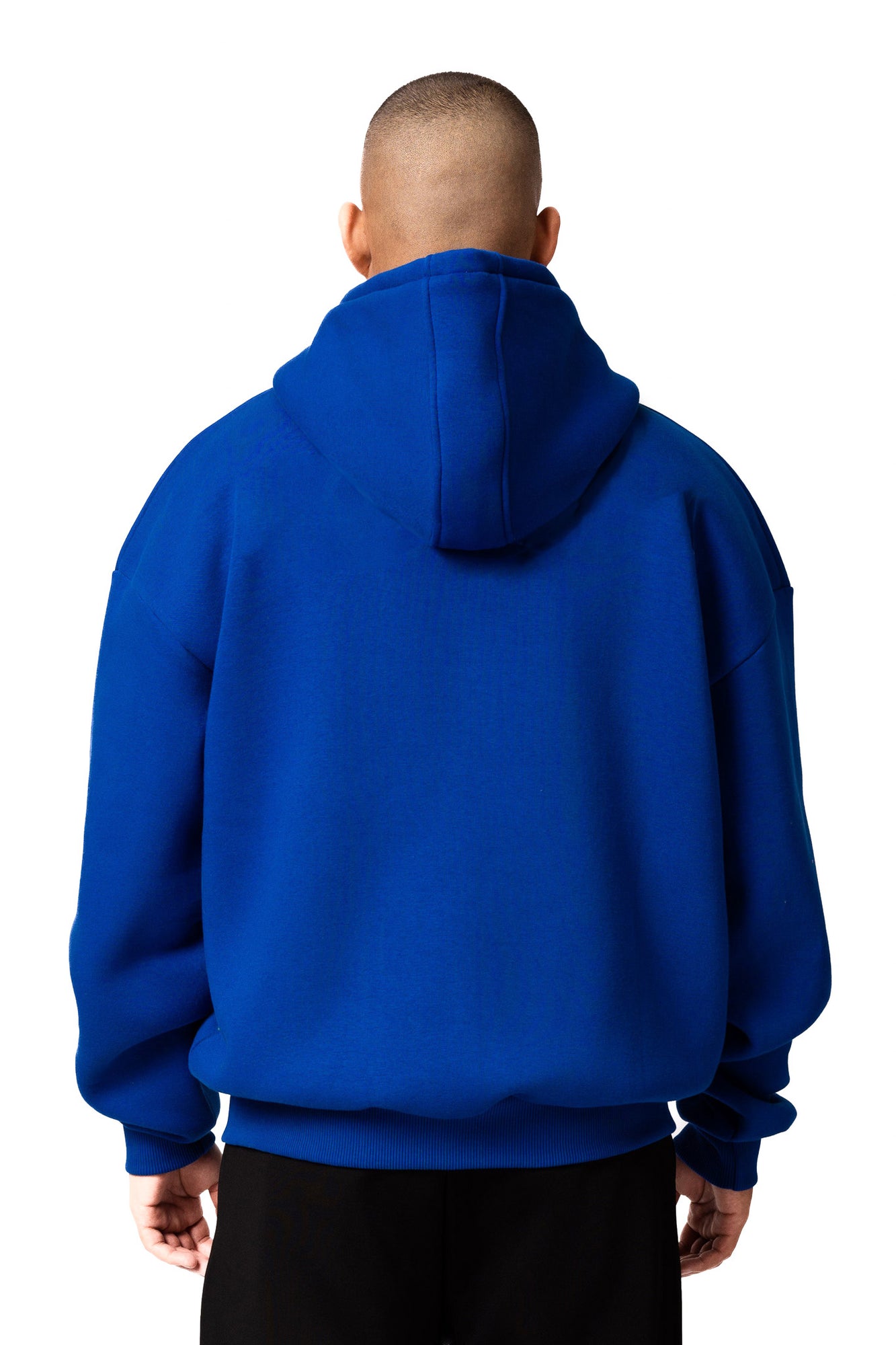 BASIC ZIP-HOODIE (ROYAL BLUE)