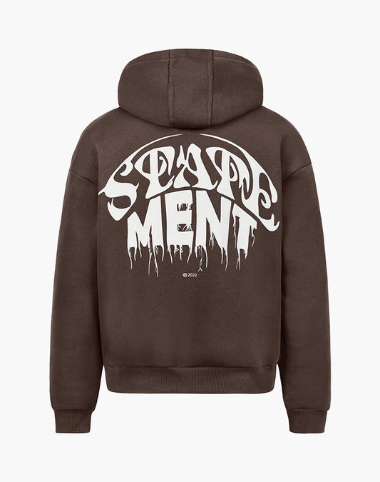 2022 HOODIE BROWN