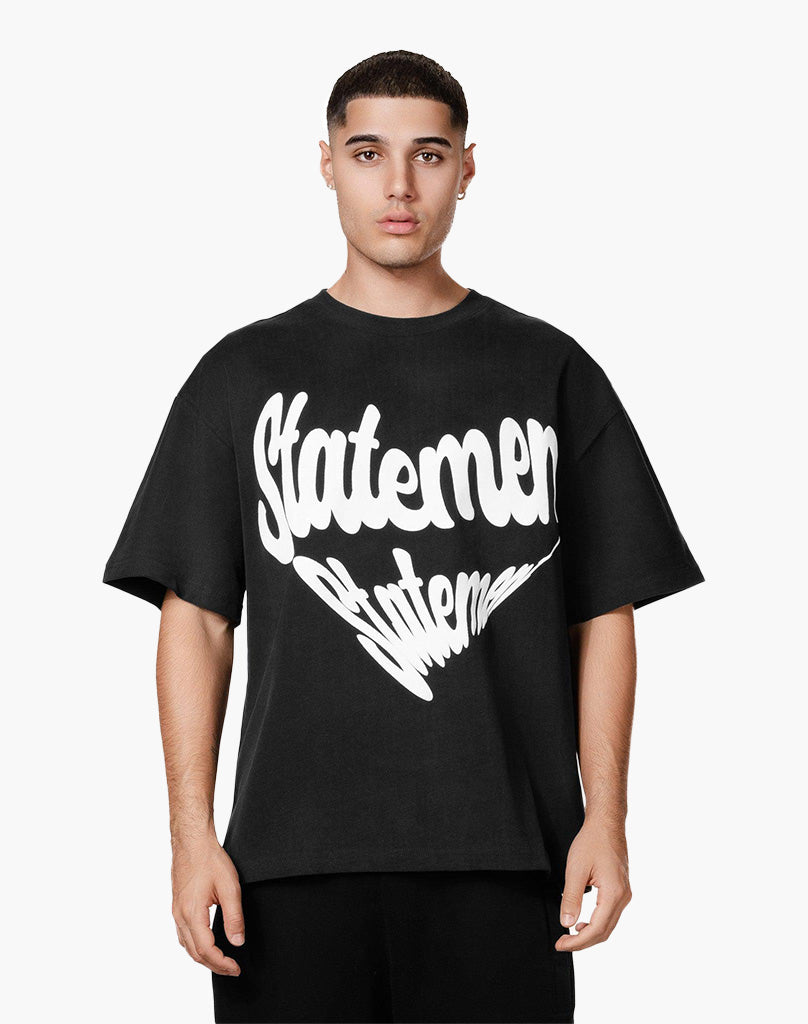 CHARM TEE (BLACK) T-Shirt STATEMENT