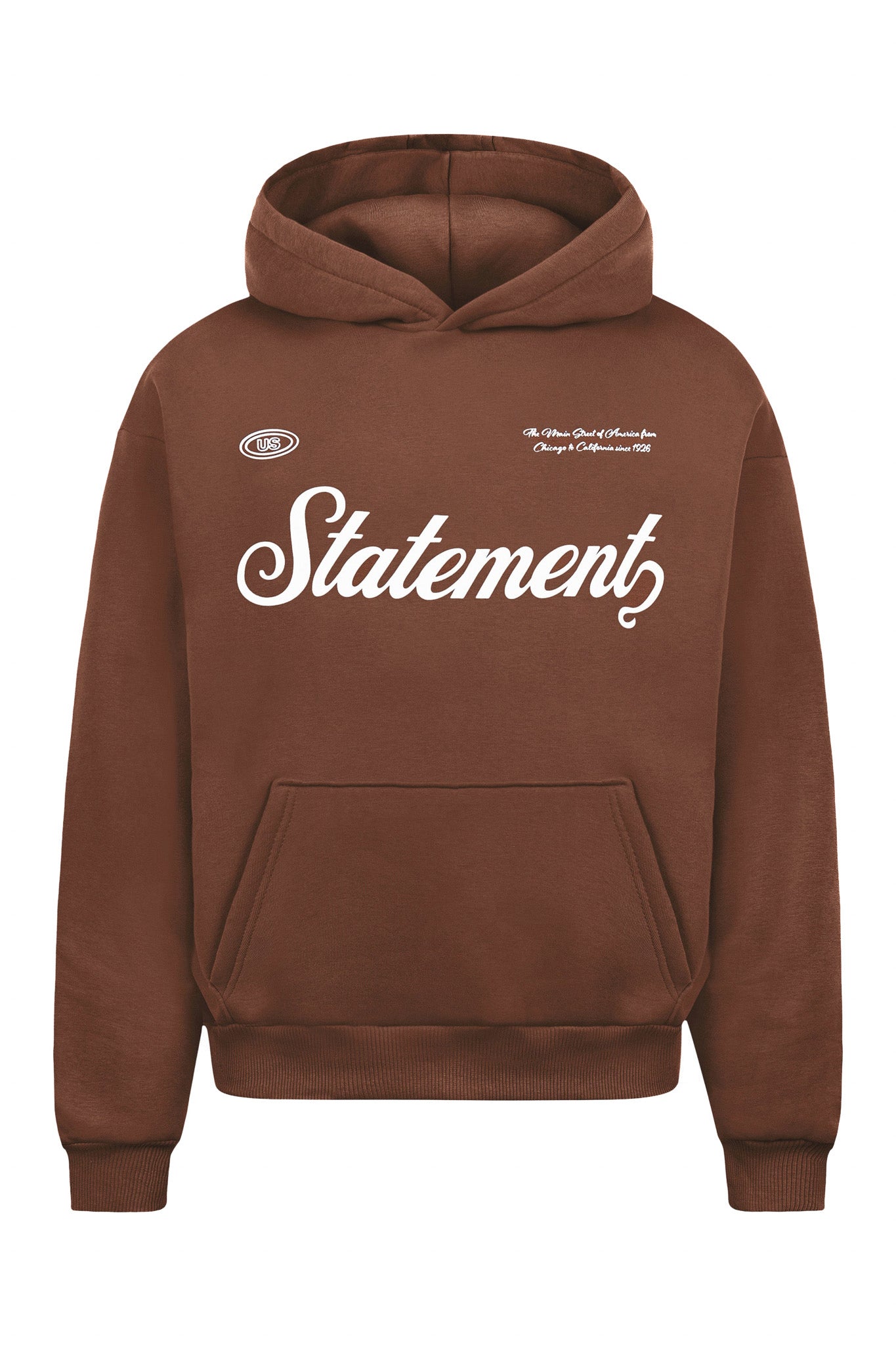 CHICAGO HOODIE (COFFEE BROWN)