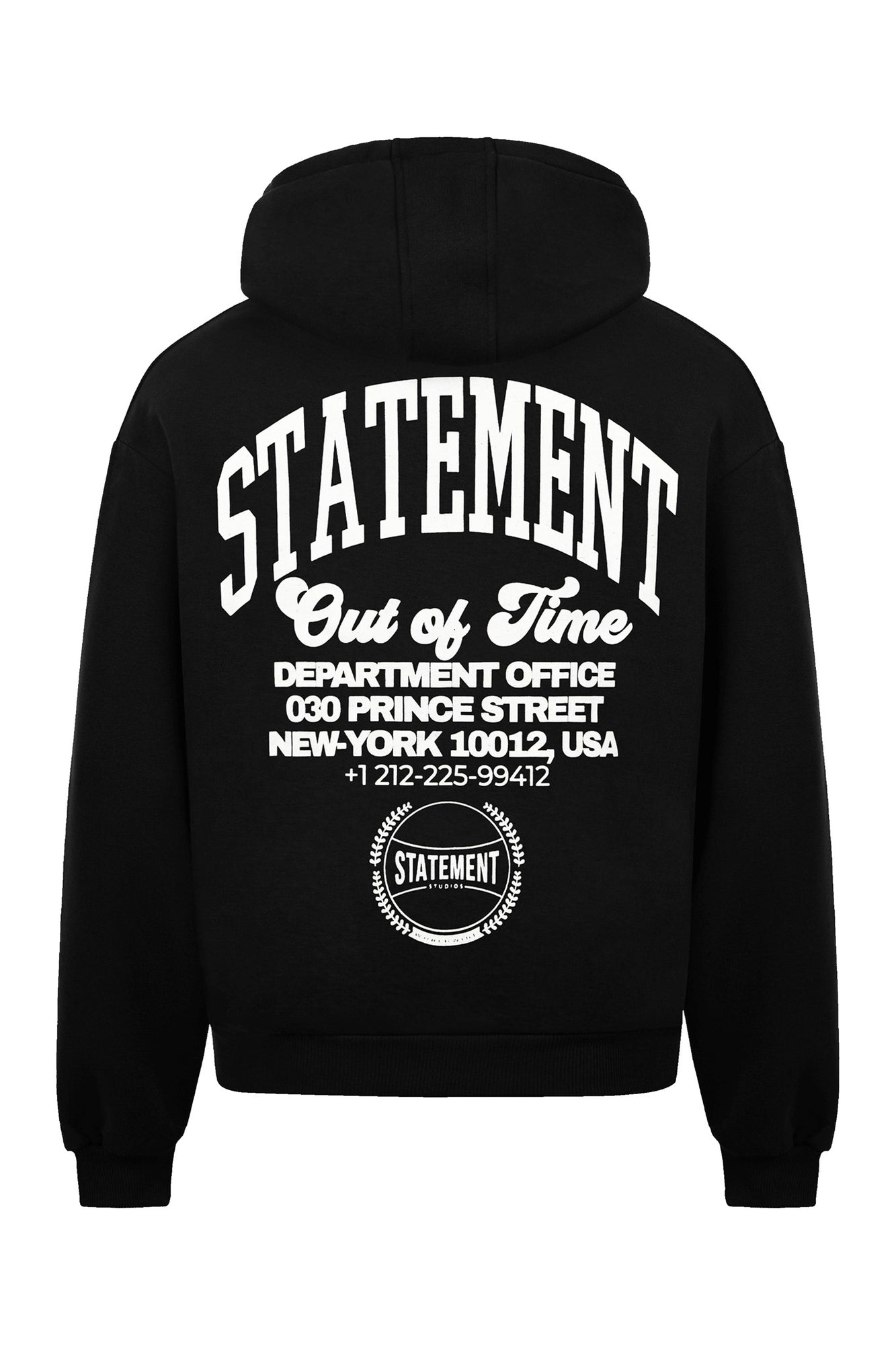 DEPARTMENT ZIP-HOODIE (BLACK)