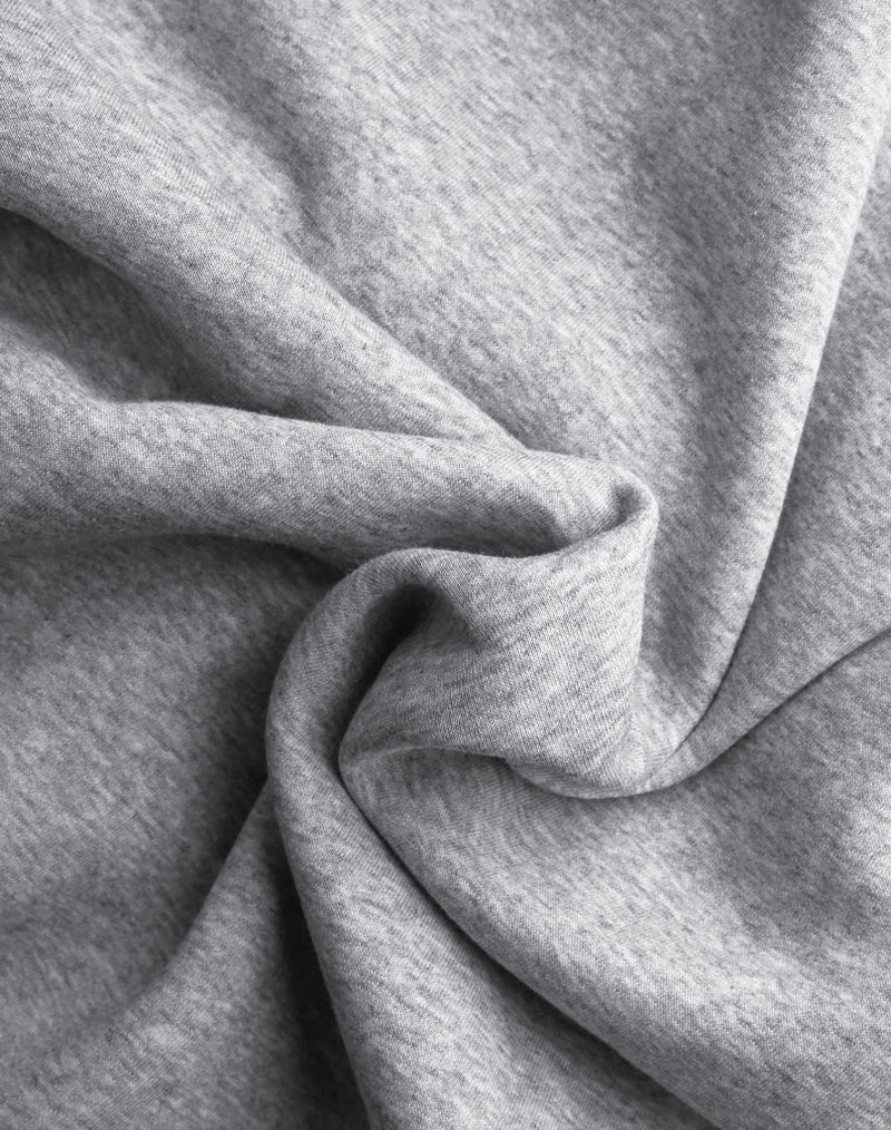 BASIC HOODIE (GREY MELANGE) STATEMENT