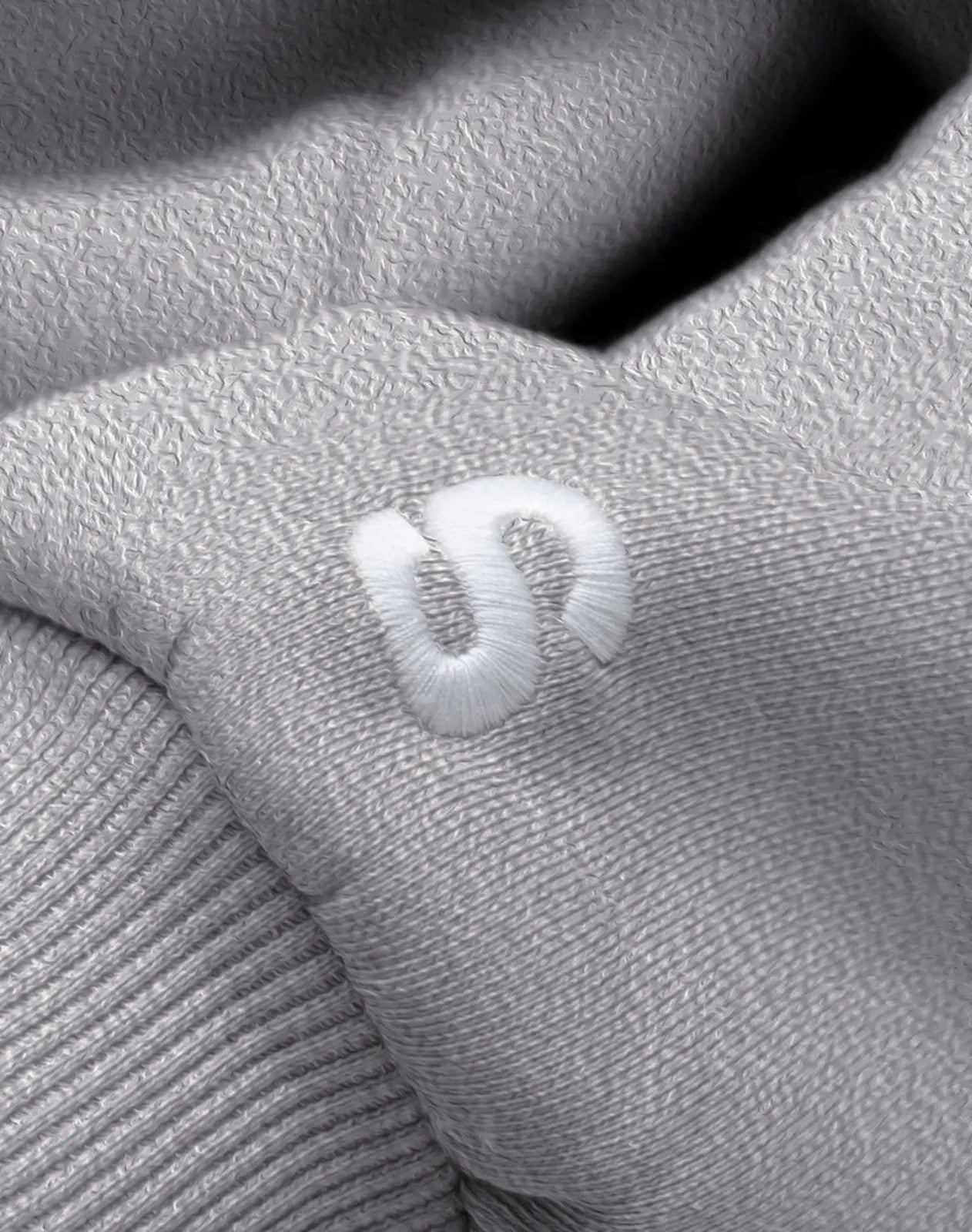 BASIC HOODIE (GREY MELANGE) Hoodie STATEMENT

