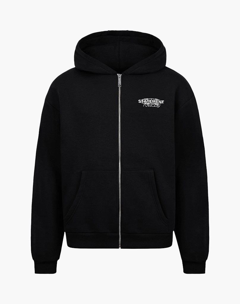 IFADA ZIP-HOODIE (BLACK) STATEMENT