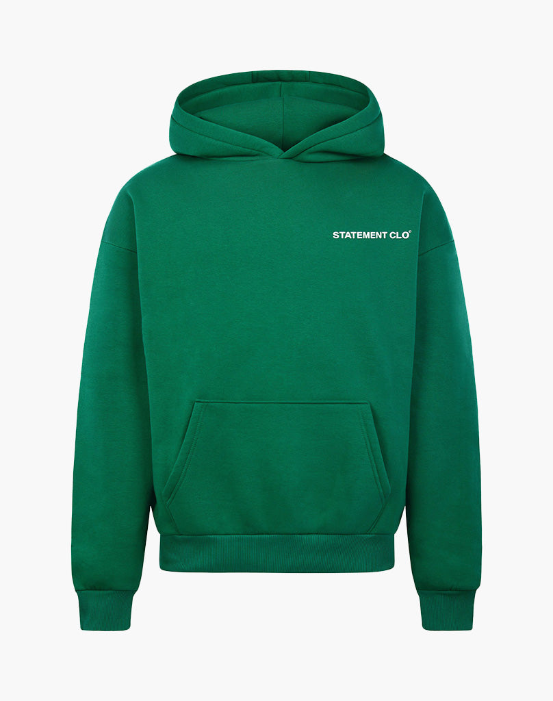 INITIAL HOODIE (WOOD GREEN)