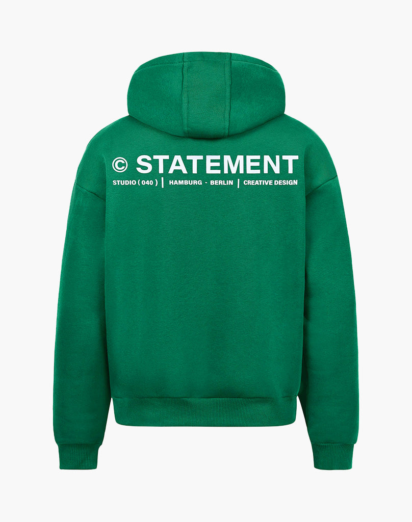 INITIAL HOODIE (WOOD GREEN) Hoodie STATEMENT