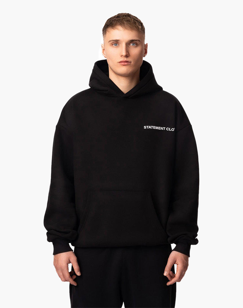 INITIAL HOODIE (BLACK)