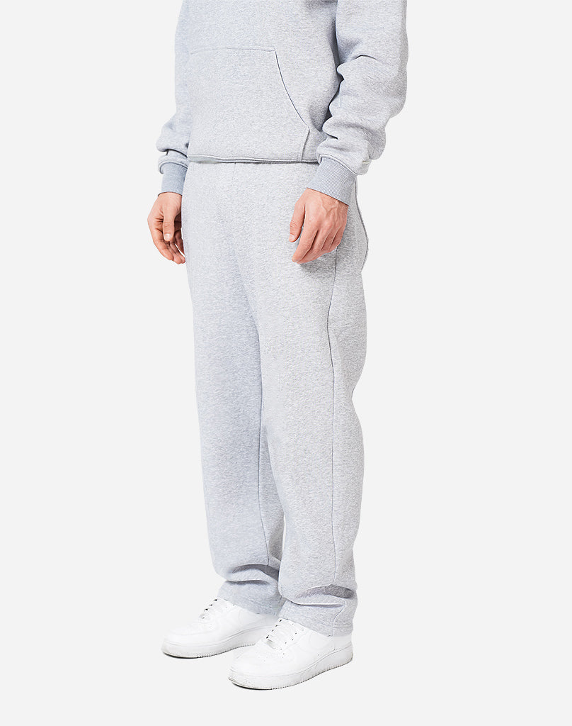 BASIC OPEN LEG JOGGER (GREY MELANGE)