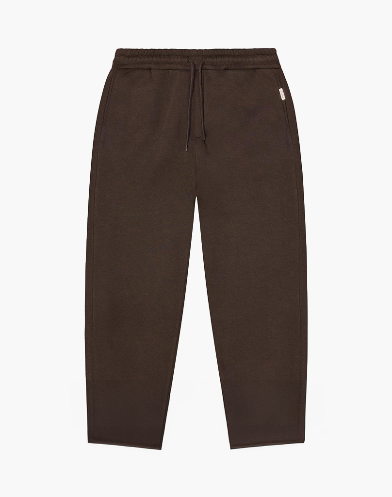 BASIC OPEN LEG JOGGER (BROWN)