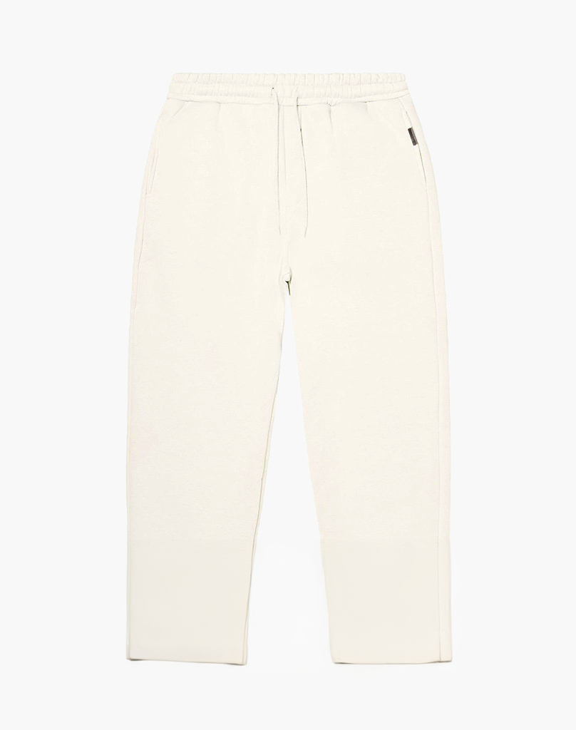 BASIC OPEN LEG JOGGER (CREAM WHITE)