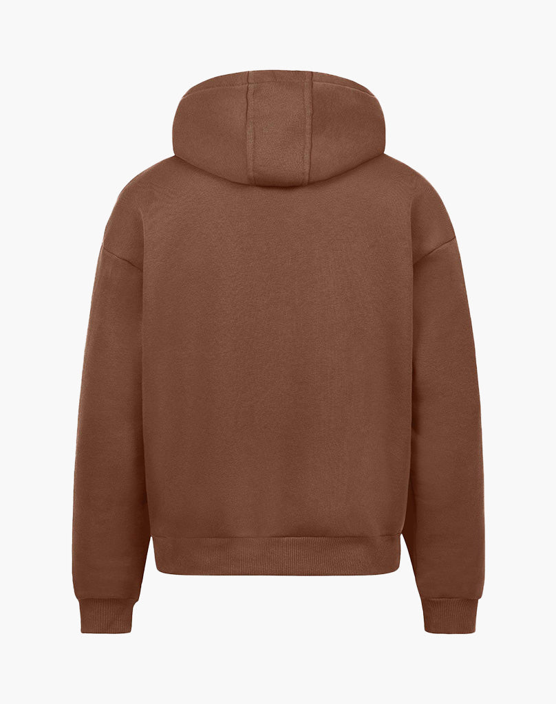 ORIENTAL HOODIE (COFFEE BROWN) STATEMENT