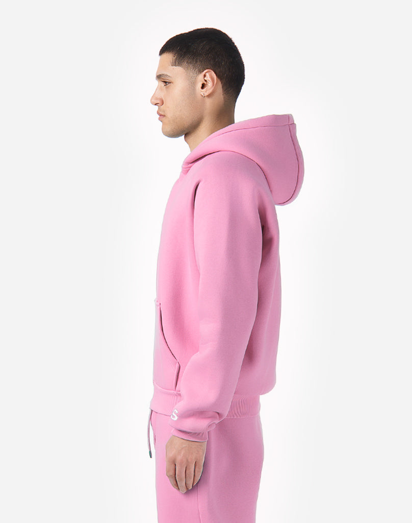 BASIC HOODIE (PINK) STATEMENT