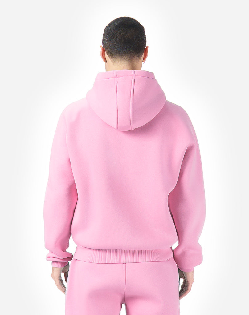 BASIC HOODIE (PINK) STATEMENT