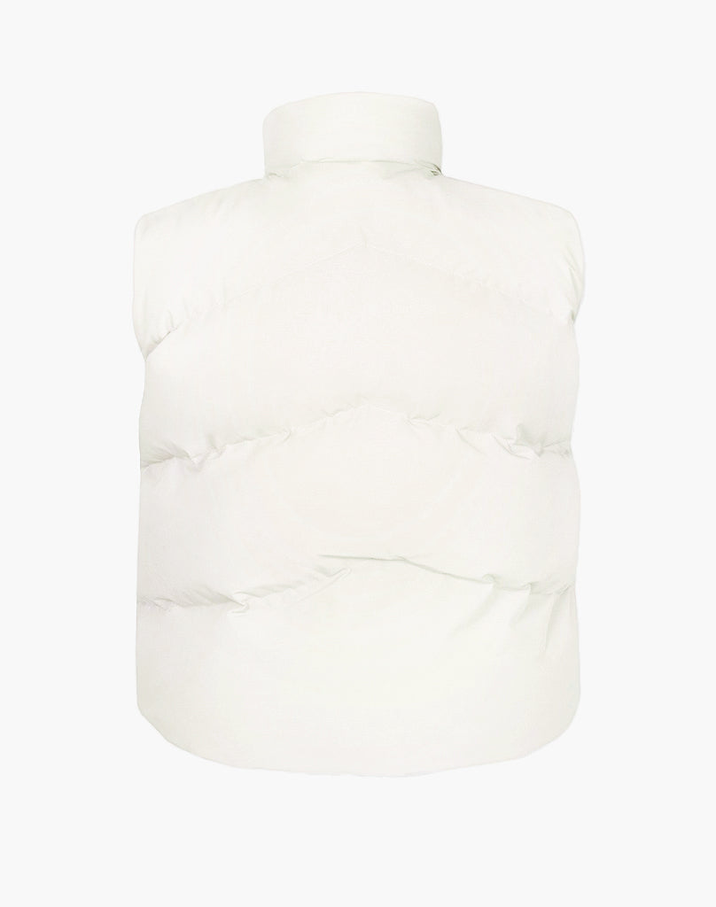 STMT PUFFER VEST (CREAM WHITE) Jackets STATEMENT