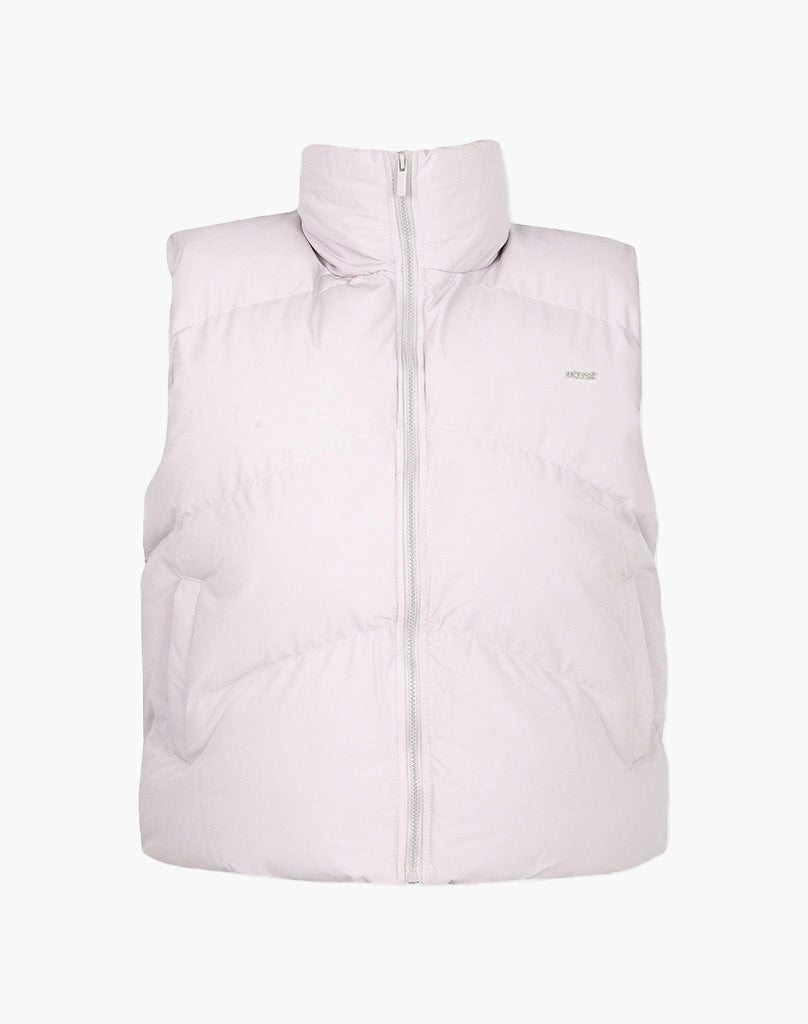 STMT PUFFER VEST (CREAM WHITE) Weste STATEMENT