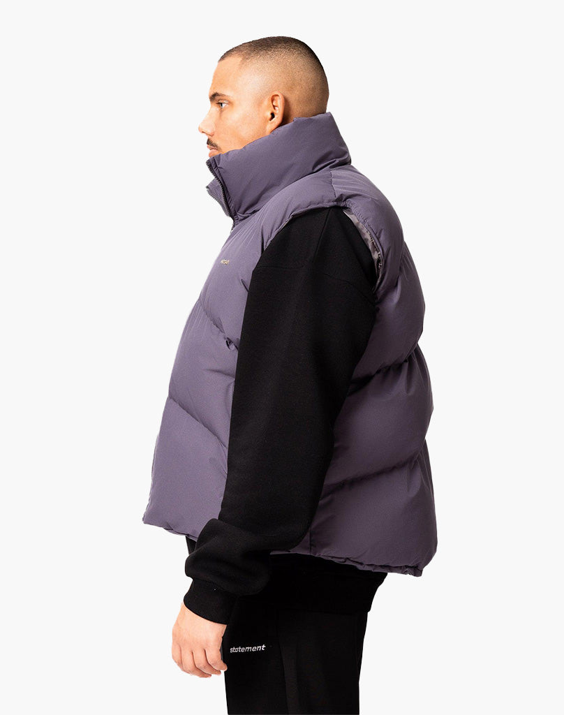 STMT PUFFER VEST (GREY) Weste STATEMENT