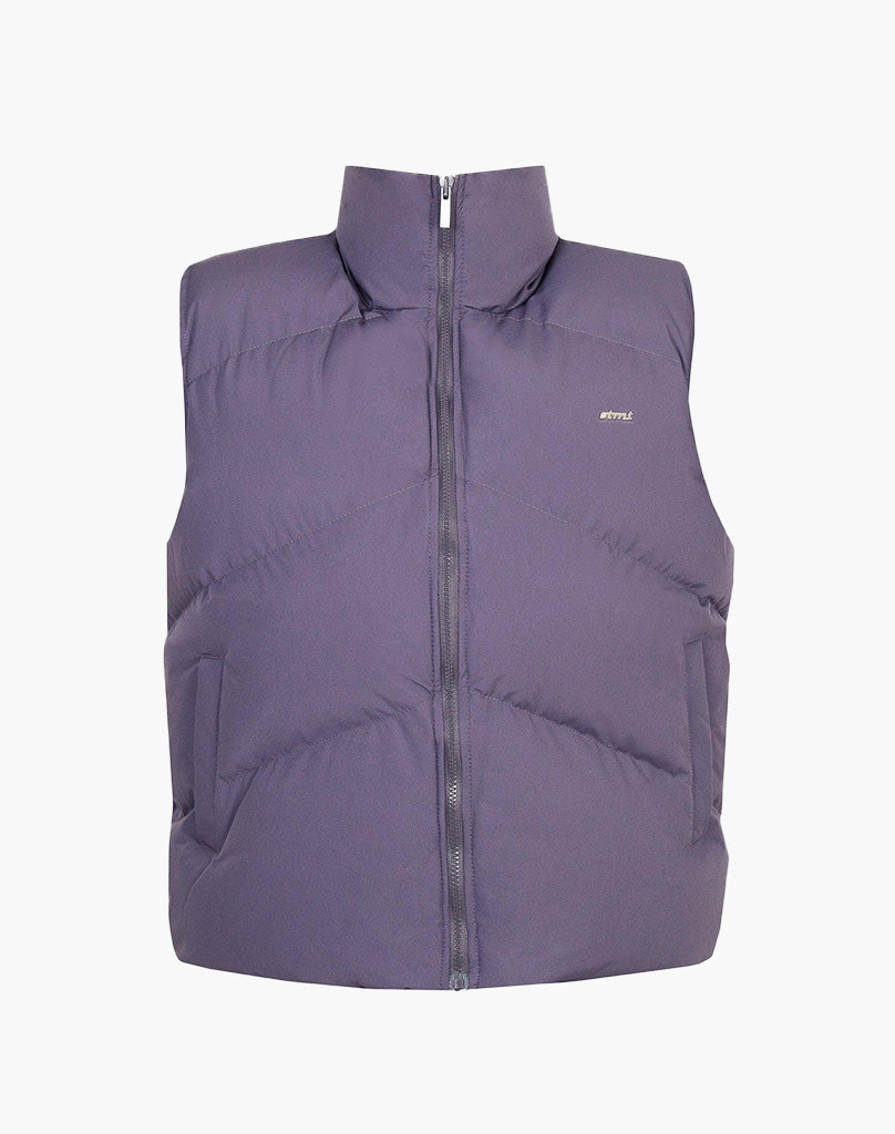 STMT PUFFER VEST (GREY) Weste STATEMENT