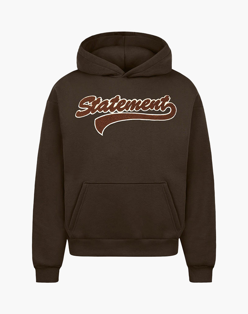 RETRO HOODIE (BROWN)