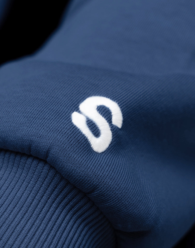 BASIC ZIP-HOODIE (DARK BLUE) Hoodie STATEMENT