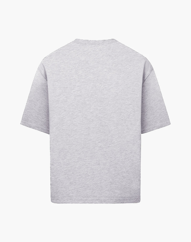 BASIC TEE (GREY MELANGE) STATEMENT