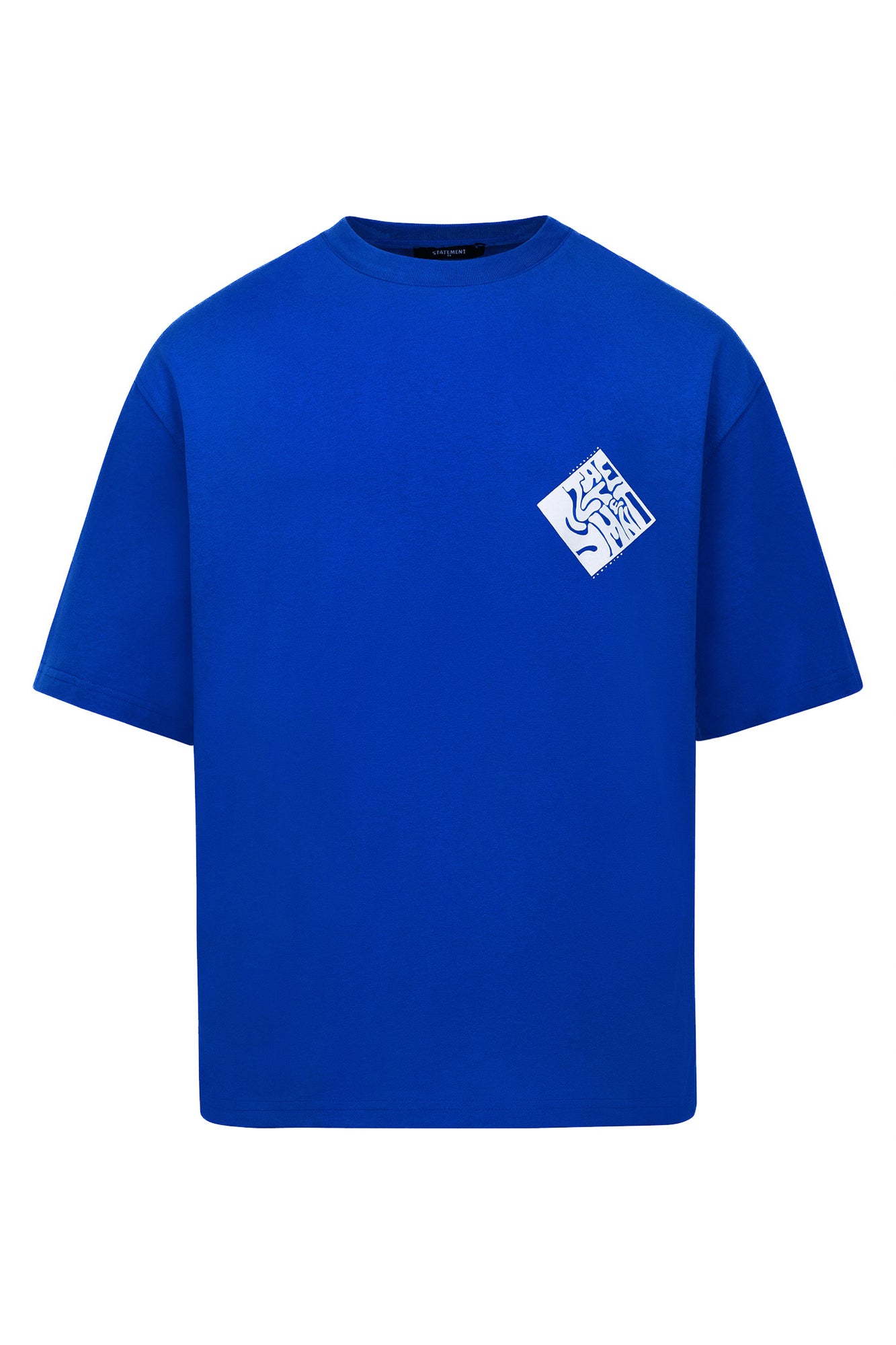 SMUDGE TEE (BLUE)