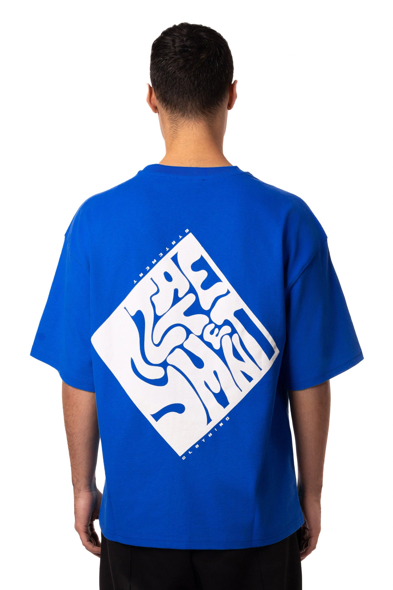 SMUDGE TEE (BLUE)