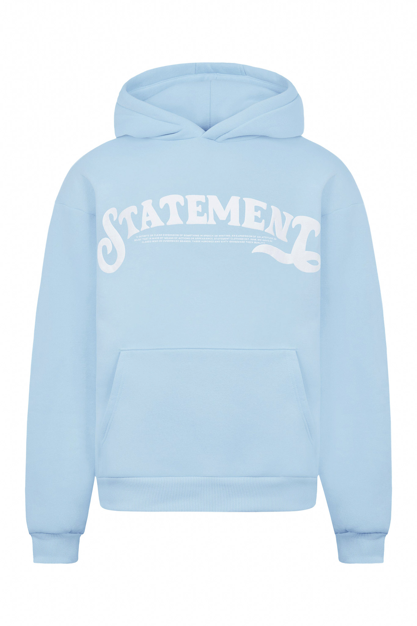 STATEMENT HOODIE (ICE BLUE)