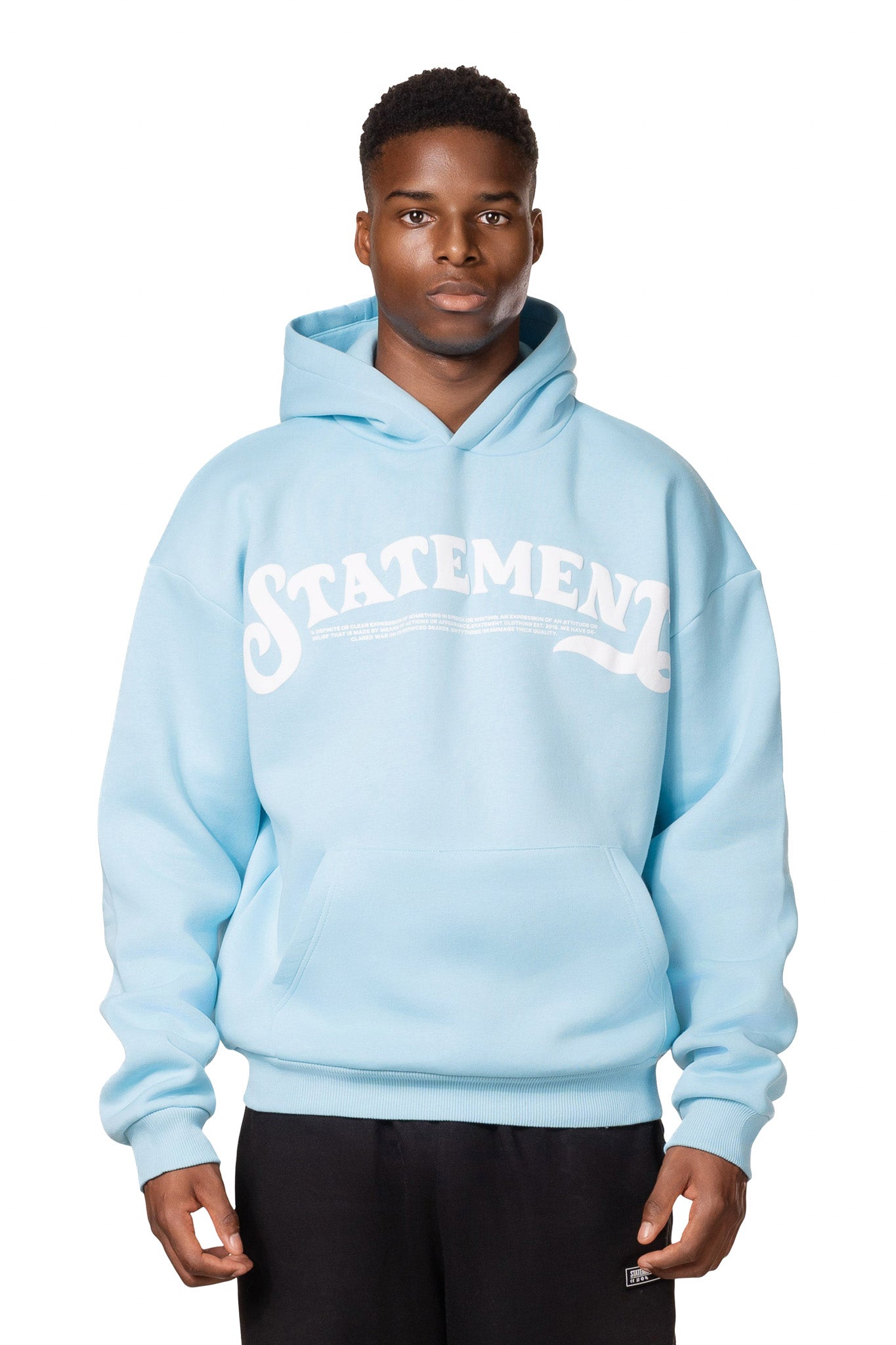 STATEMENT HOODIE (ICE BLUE)