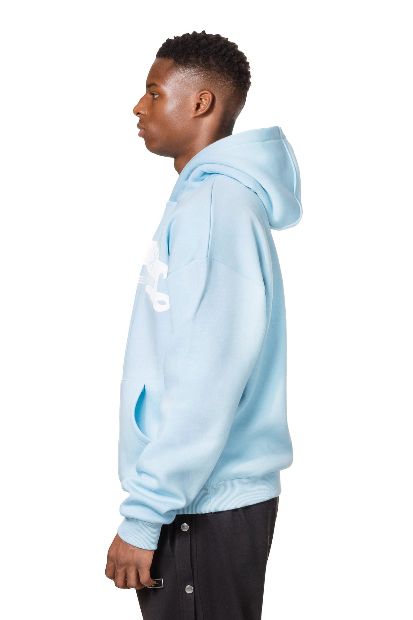 STATEMENT HOODIE (ICE BLUE)