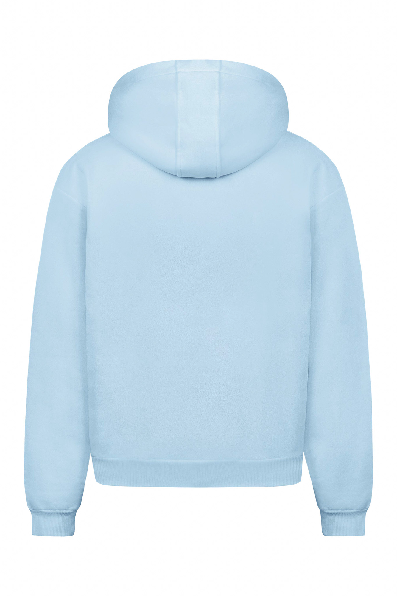 STATEMENT ZIP-HOODIE (ICE BLUE)