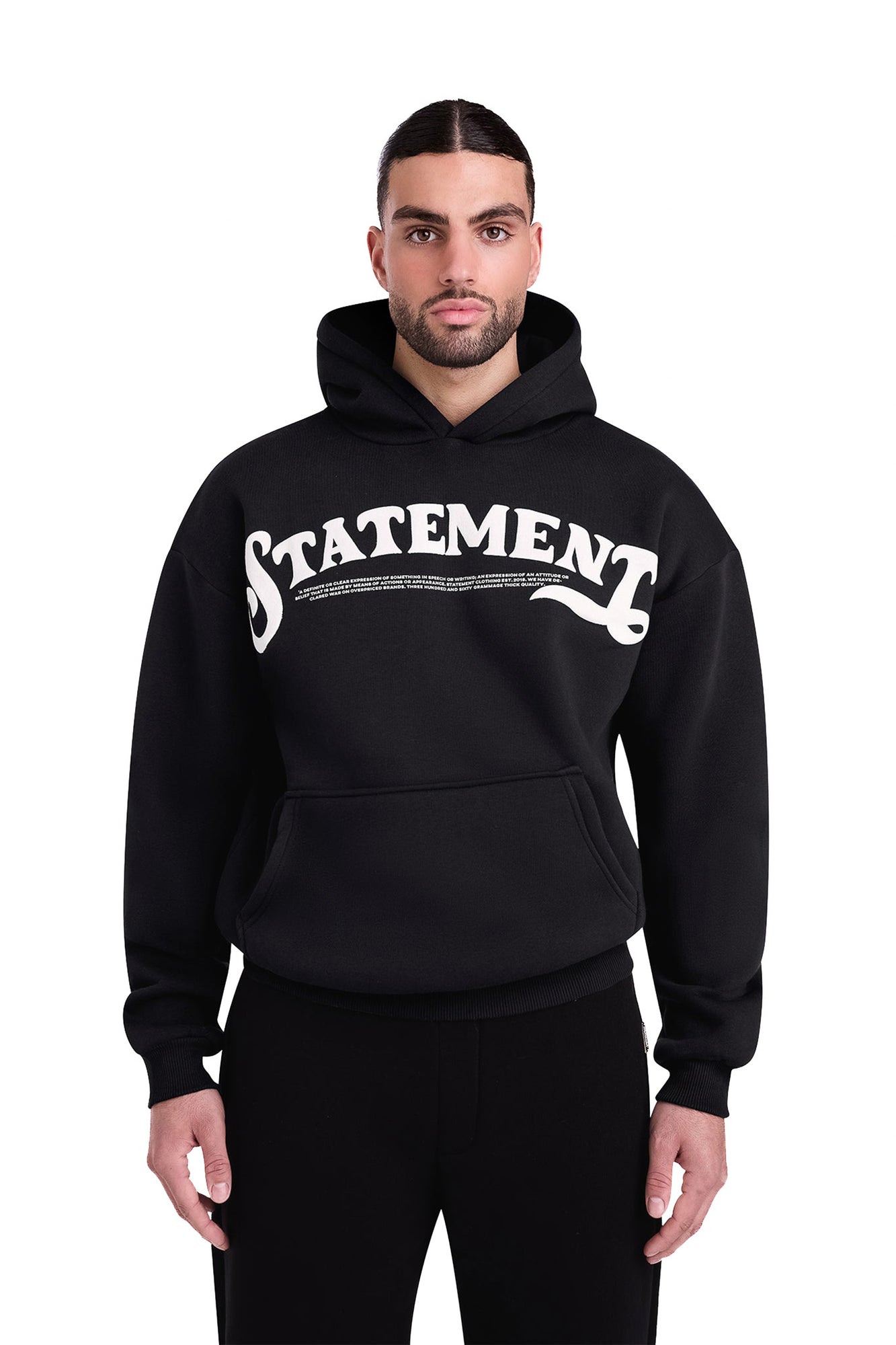 STATEMENT HOODIE (BLACK)