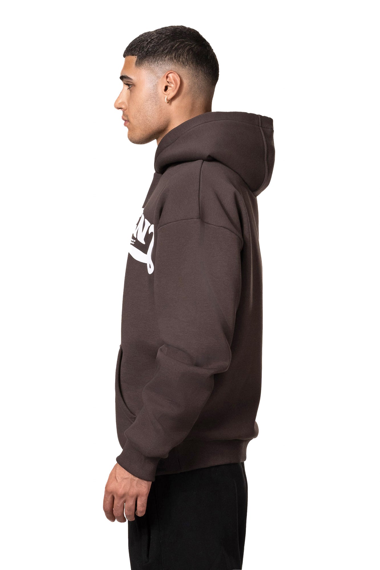 STATEMENT HOODIE (BROWN)