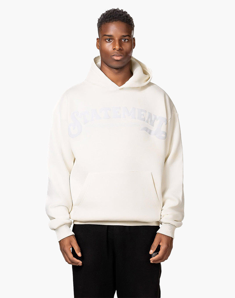 STATEMENT HOODIE (CREAM WHITE) Hoodie STATEMENT