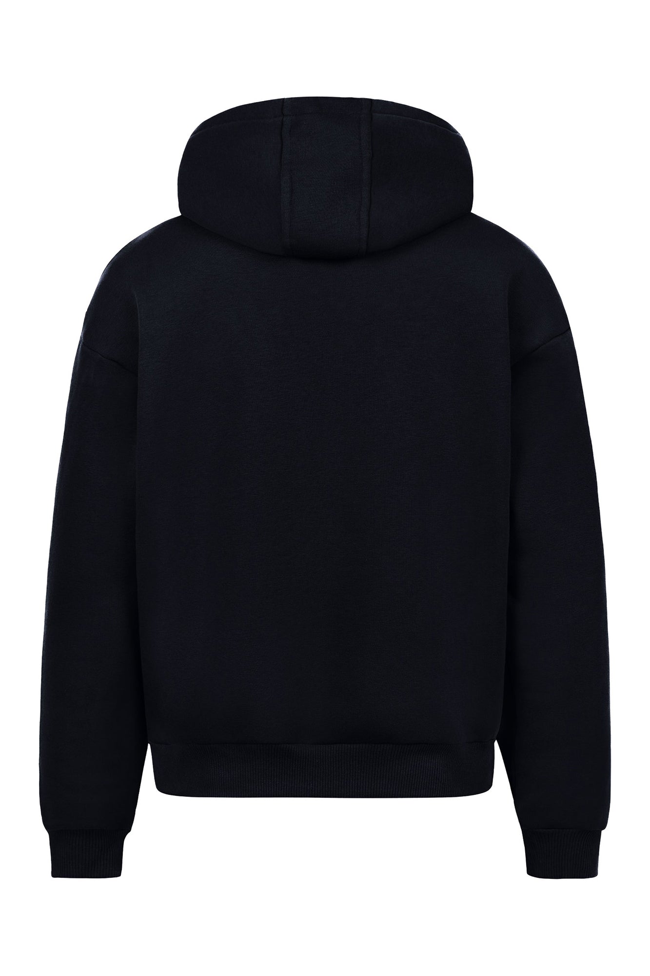 STATEMENT ZIP-HOODIE (BLACK)