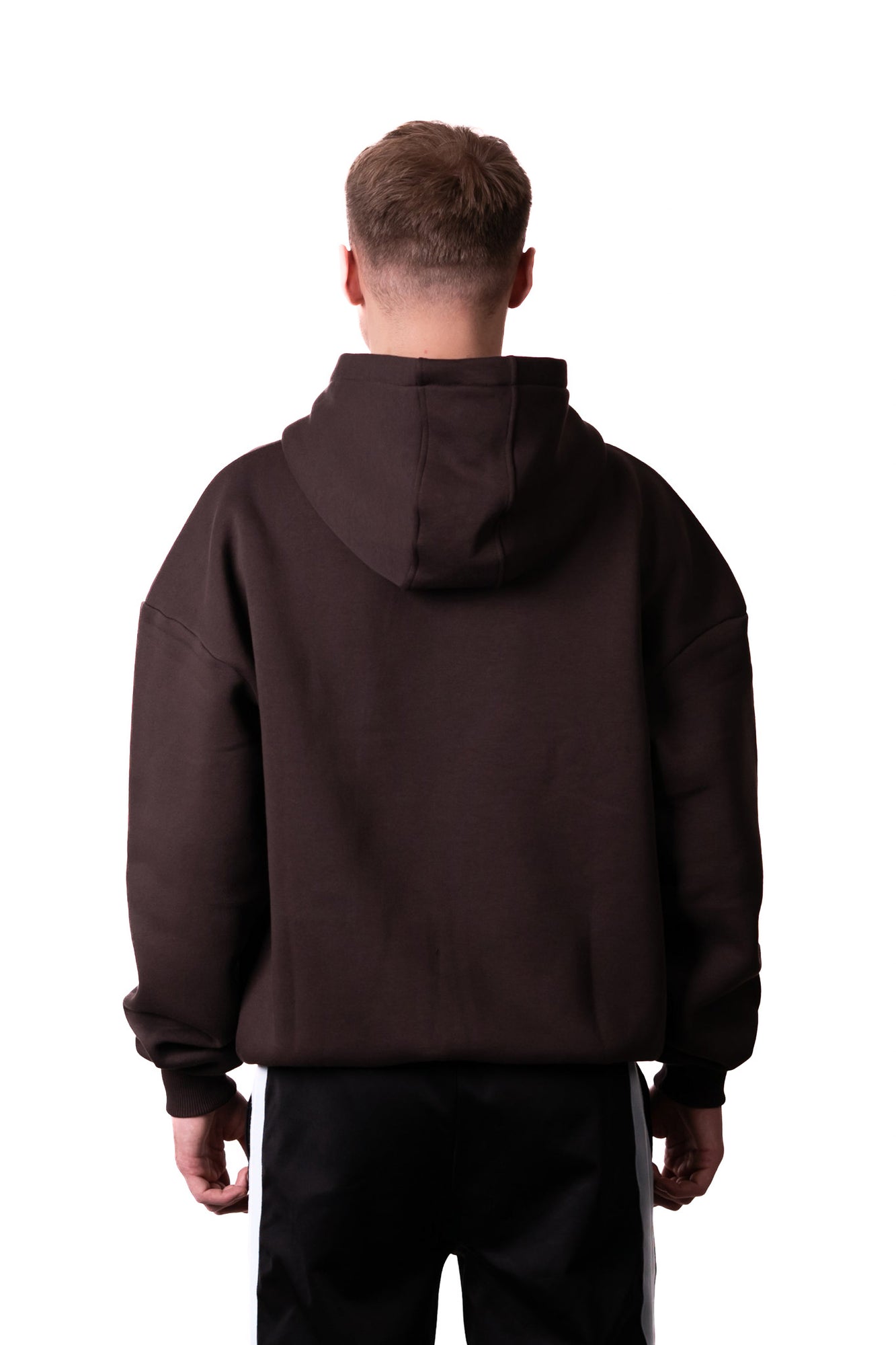 STATEMENT ZIP-HOODIE (BROWN) Zip-Hoodie STATEMENT