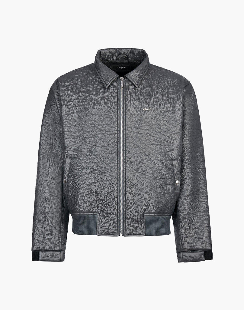 STMT BOMBER JACKET (GREY)