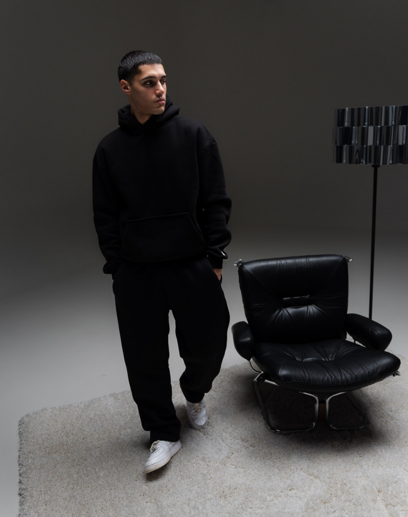 TRACKSUIT SET (BLACK) Tracksuits Statement Clo