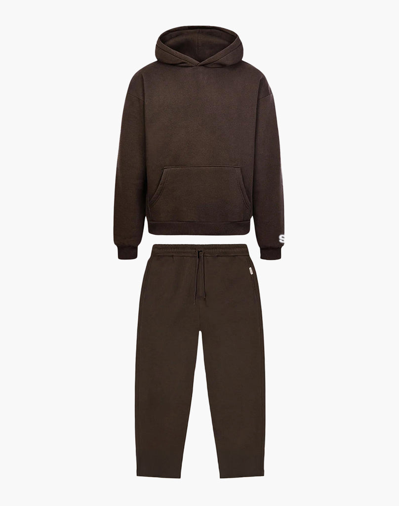 TRACKSUIT SET (BROWN)