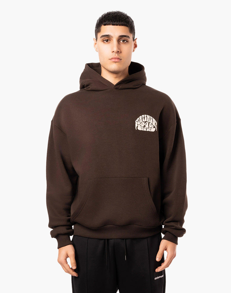 040 STUDIO HOODIE BROWN