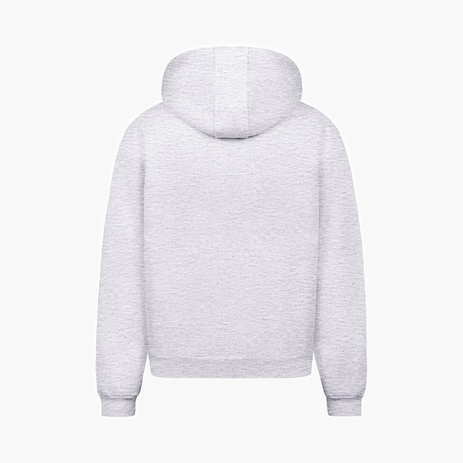 BASIC HOODIE GREY MELANGE - Statement clo