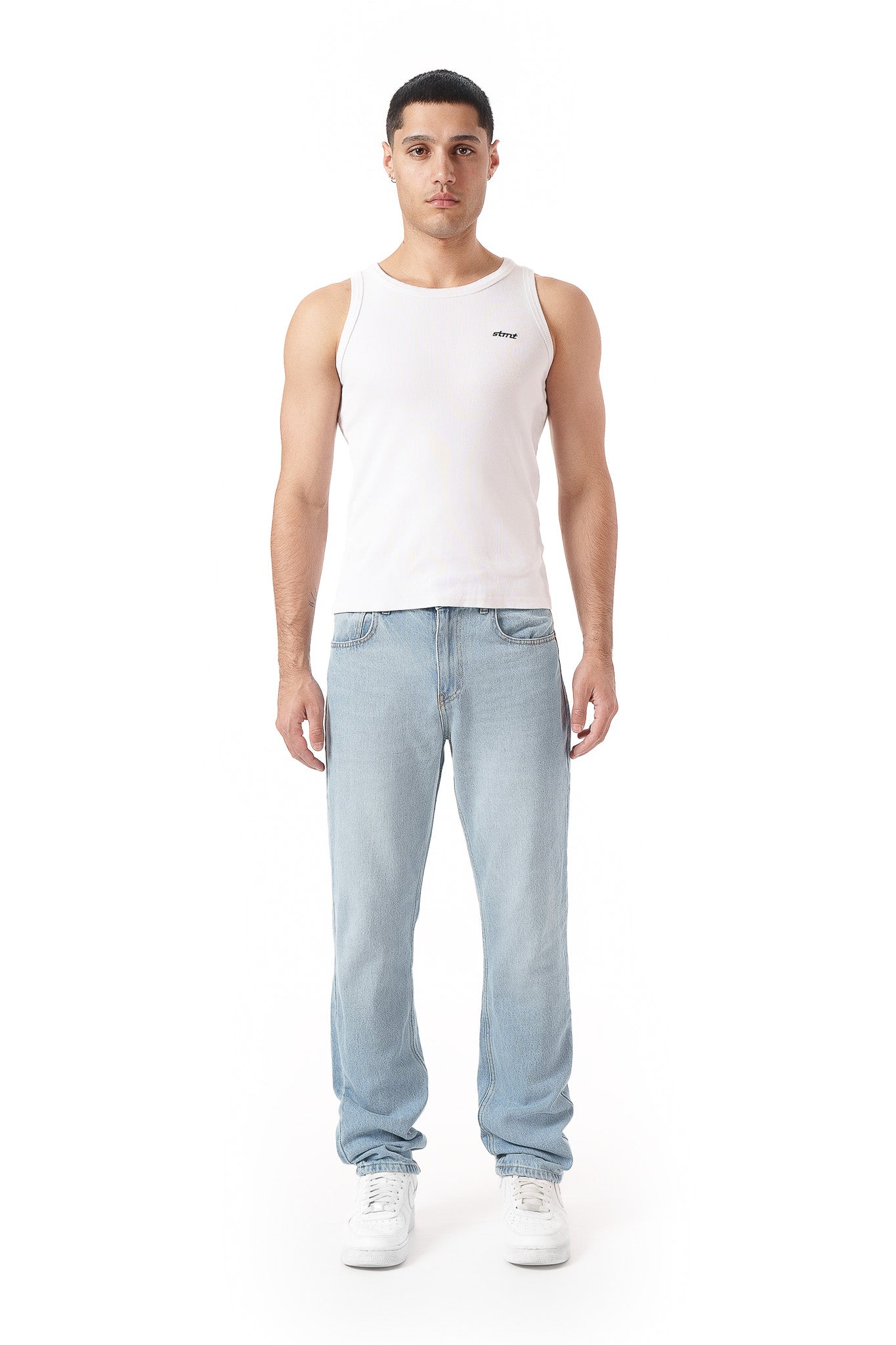 STRAIGHT FIT DENIM (LIGHT BLUE)