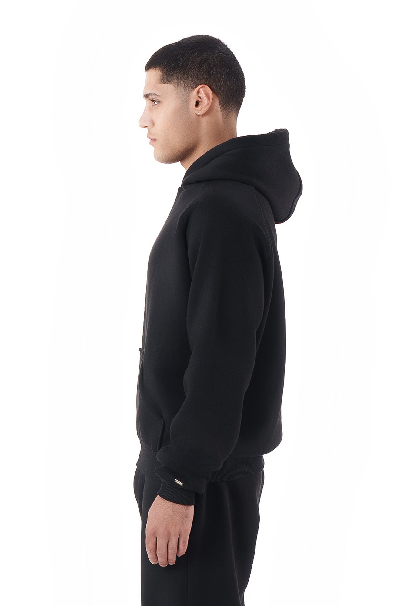 RAGLAN HOODIE (BLACK)