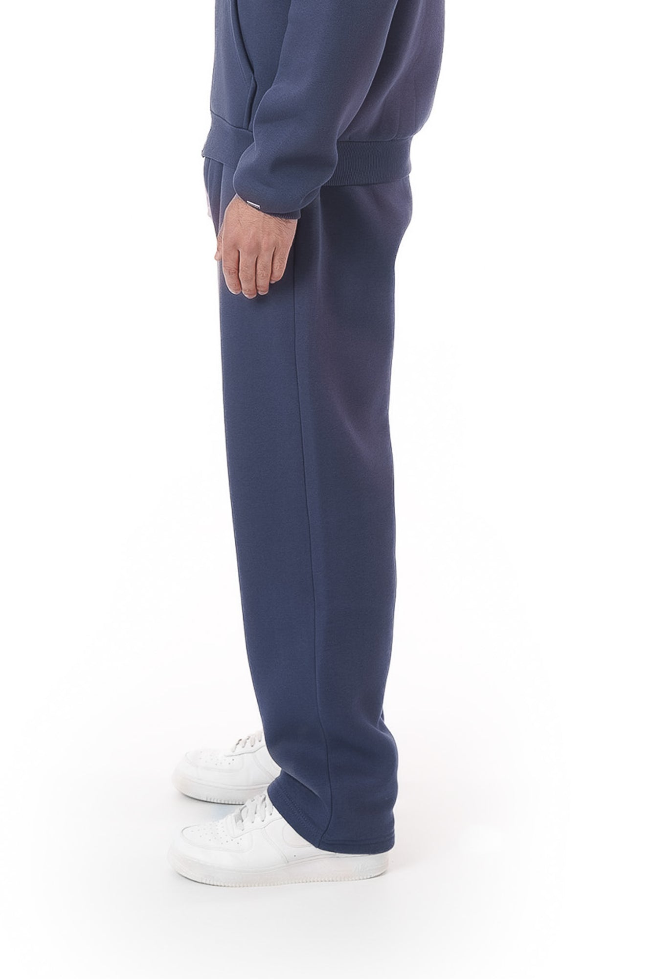 BASIC OPEN LEG JOGGER (DARK GRAY)