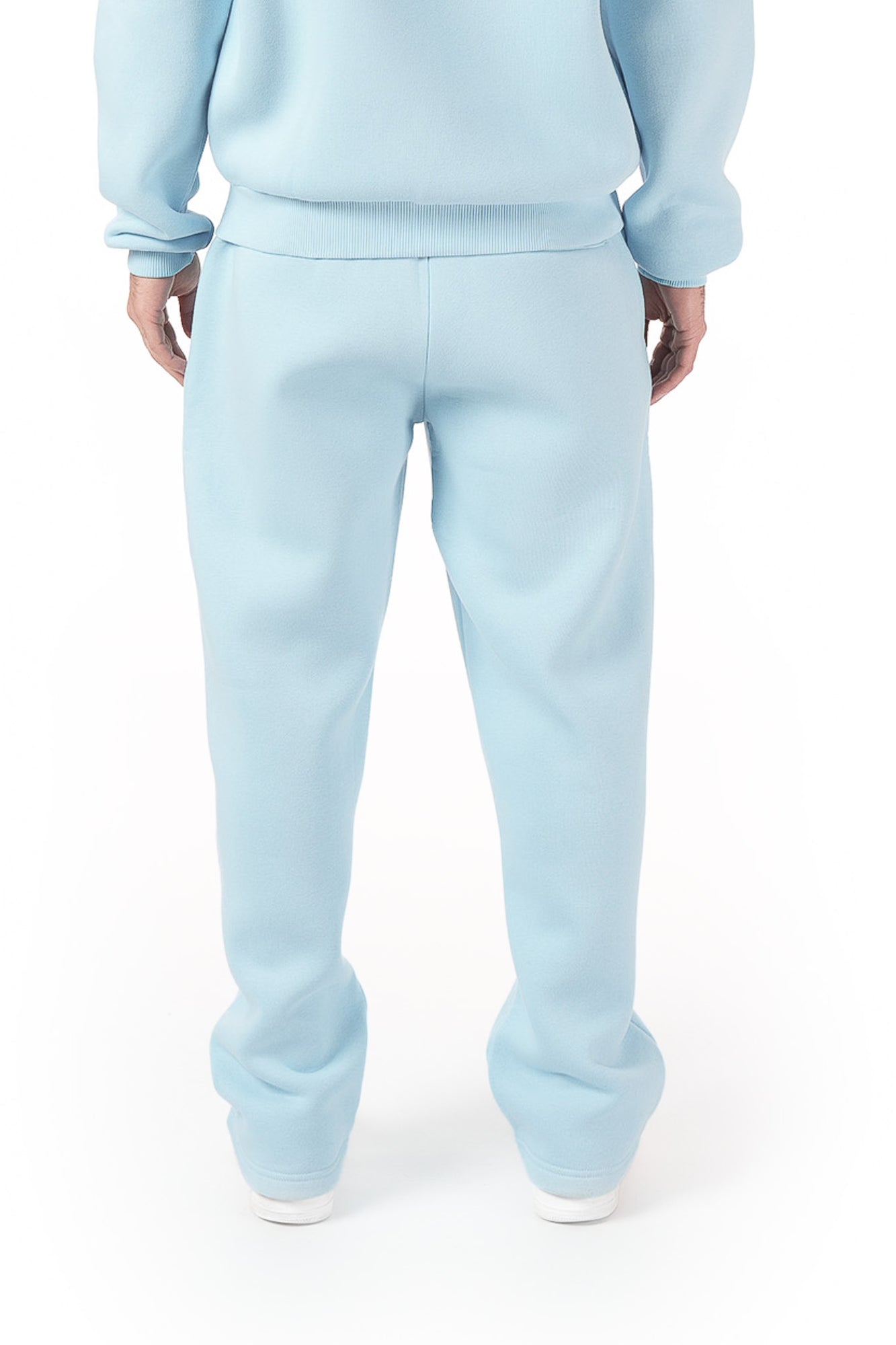 BASIC OPEN LEG JOGGER (ICE BLUE)