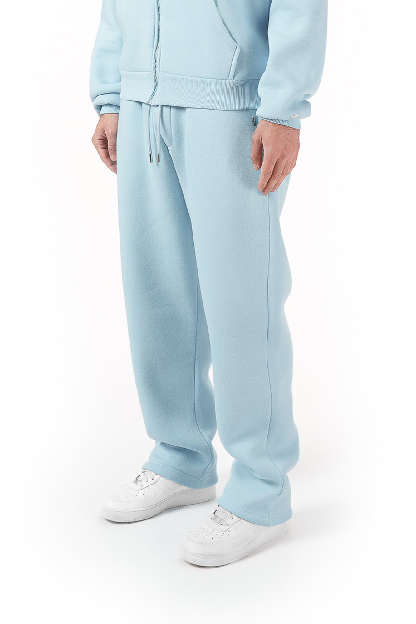 BASIC OPEN LEG JOGGER (ICE BLUE)