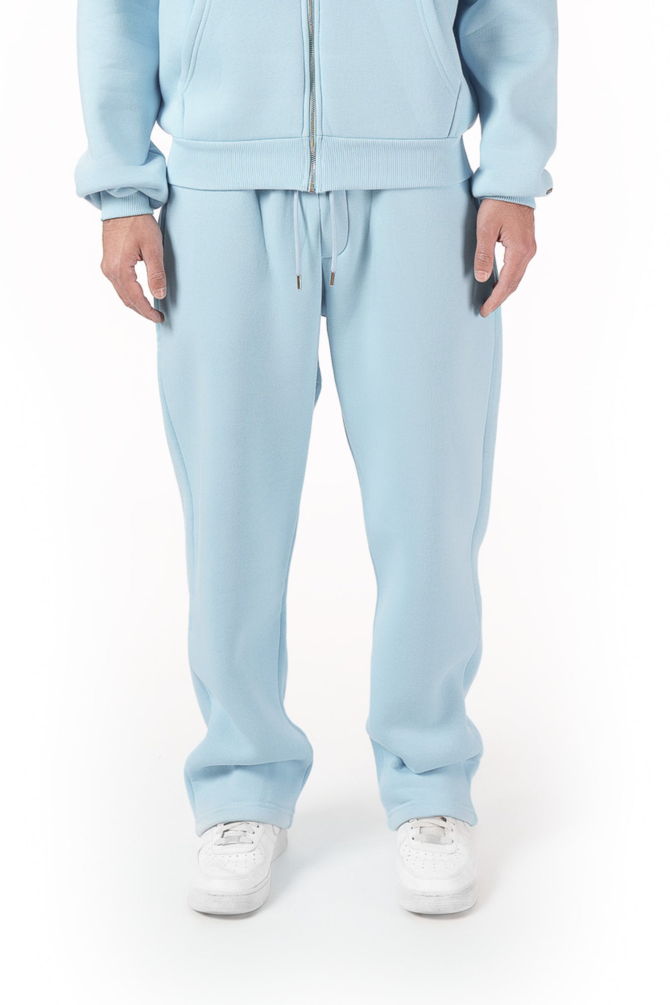 BASIC OPEN LEG JOGGER (ICE BLUE)